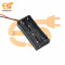 AAA 2 cell battery holder hard plastic case with wire pack of 1 (1.5V x 2 cells = 3Volt)