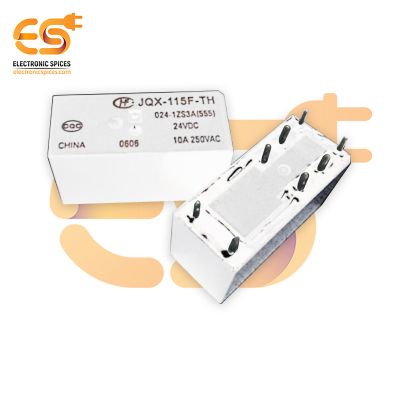 JQX-115F-TH-024-1ZS3A Through Hole 24V 10A 8-Pin SPDT Miniature High Power Relay