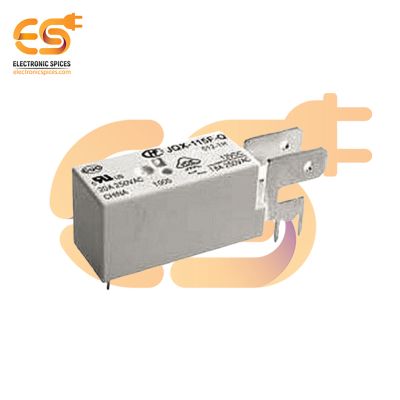 JQX-115F-Q/006-1HT(555) Through Hole 6V 16A 6-Pin SPST Miniature Quick Connect Terminals Relay