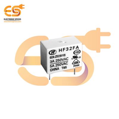 HF32FA/018-HSL1 Through Hole 18V 5A 4-Pin SPST (1 Form A) Miniature Power Relay