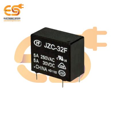 JZC-32FA/009-HSL2 Through Hole 4-Pin 9V 5A SPST Miniature Power Relay