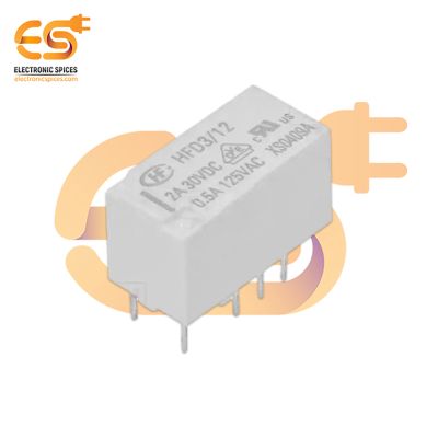 HFD3/24-S1R Surface Mount 8-Pin 24V 2A DPDT Signal Relay