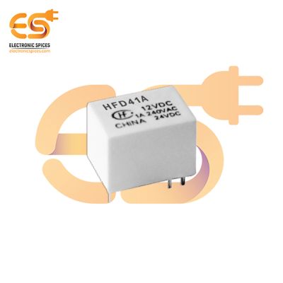 HFD41A/12VDC-NS(136) Through Hole 5-Pin12V 2A SPDT Signal Relay