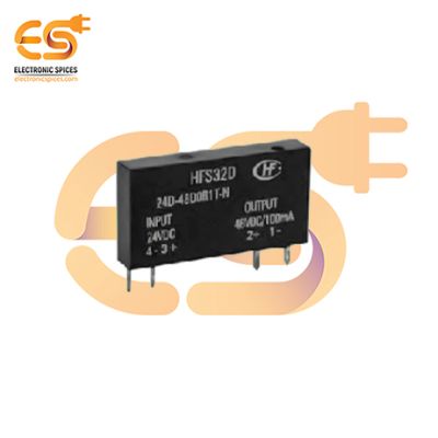 HFS32D/60D-48D0R1T-N Through Hole 4-Pin SPST Input 60V DC Output 48V DC 100mA Solid State Relay