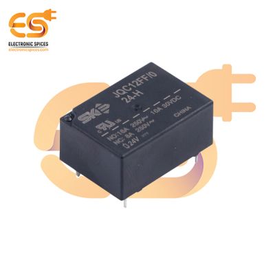 JQC12FF/024-H Through Hole 4-Pin 25V 20A SPST Subminiature High Capacity Power Relay