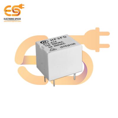 HF3FD/009-H3F (576) Through Hole 4-Pin 9V 6A T73 SPST Sugarcube Relay
