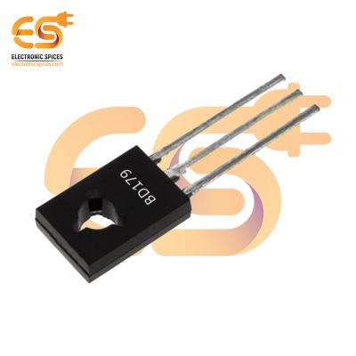 BD179 NPN 80V 3A 3MHz 30W Through Hole Bipolar Transistor TO-126