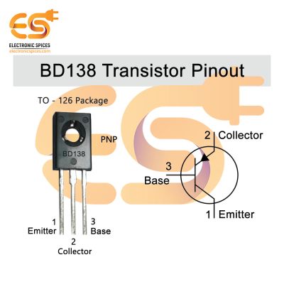 BD138-16 PNP 60V 1.5A 1.25W Through Hole Bipolar Transistor TO-126