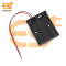 AA 3 cell battery holder hard plastic case with wire pack of 1 (1.5V x 3 cells = 4.5Volt)