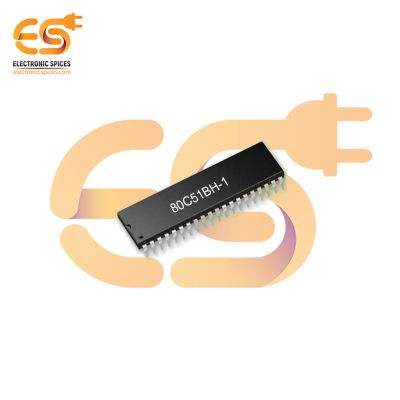 80C51BH-1 Microcontroller IC 8-Bit MROM 8051 CPU 16MHz CMOS 40-PDIP