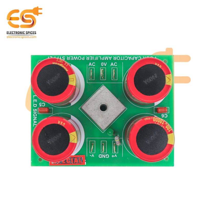 Home ADAPTER & SMPS CIRCUITS AC TO DC CIRCUIT 4 Capacitor AC-DC Power ...