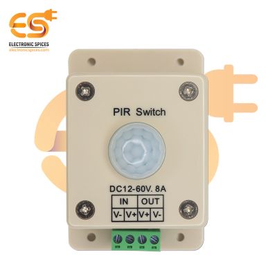 DC 12V to 60V 8A Automatic Led Infrared PIR Motion Detector Sensor Switch