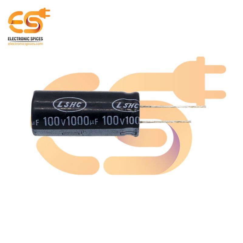 1000 uf 100V Polarized electrolytic capacitors pack of 100pcs