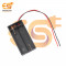 AA 2 cell battery holder hard plastic slide open cover case with on-off switch and wire pack of 5 (2 x 1.5V = 3Volt)