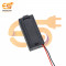 Single 9V battery holder hard plastic case with on/off switch and wires pack of 100 (1 x 9V = 9volt)