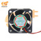 Mini 4020 1.55 inch (40x40x20mm) Brushless DC 5V Exhaust Cooling Fan