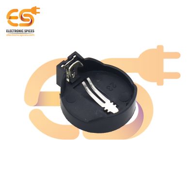 2032 3V Single Battery holder plastic case through hole PCB mount pack of 1 (1 x 3V = 3Volt)