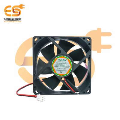 9225 3.5 inch (90x90x25mm) Brushless 12V DC Exhaust Cooling Fan