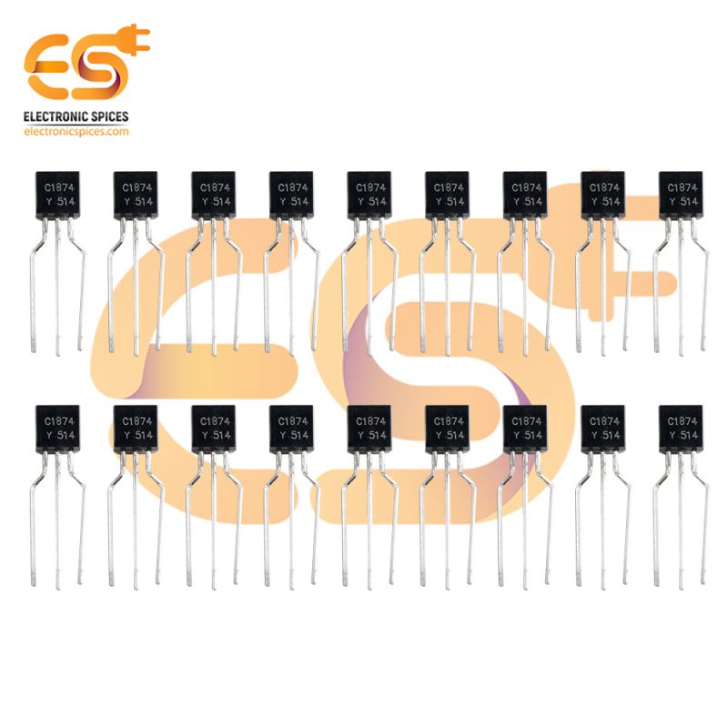 C1874 Epitaxial NPN transistor packs of 100pcs