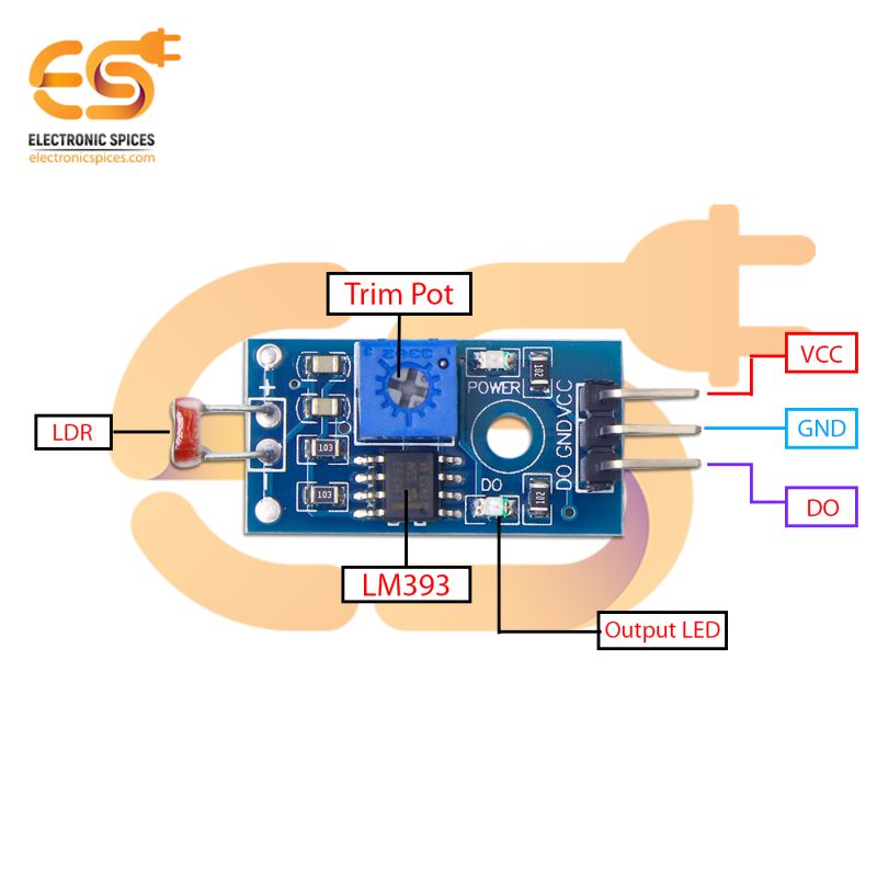 Home THE GREAT COMBO'S DIY Electronic Combo LDR Sensor Module with 1 ...