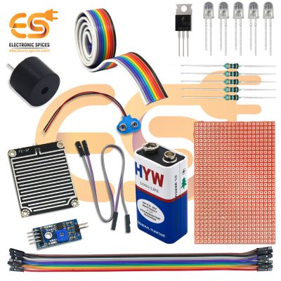 DIY Rain Sensor Kit for Science Experiment | Learning Kit (27 Item)