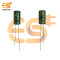 220uf / 16V Electrolytic Capacitor 6.3 X 12mm (Green) Pack of 5