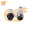 GX16 2-pin Docking Style Metal Male & Female Plug Socket Pack of Single Pair