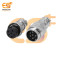 GX16 6-pin Docking Style Metal Male & Female Plug Socket Pack of Single Pair