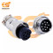 GX16 10-pin Docking Style Metal Male & Female Plug Socket Pack of Single Pair