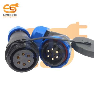 SD28 6-pin Docking Waterproof Male & Female Aviation Connector