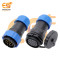 SD28 16-pin Docking Waterproof Male & Female Aviation Connector