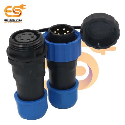 SD20 6-pin Docking Waterproof Male & Female Aviation Connector