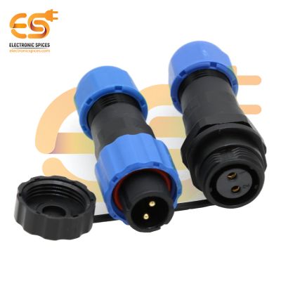 SD13 2-pin Docking Waterproof Male & Female Aviation Connector