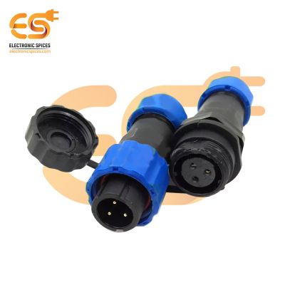 SD13 3-pin Docking Waterproof Male & Female Aviation Connector