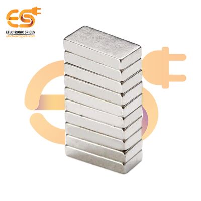 9.2mm x 4.6mm x 1.6mm Strong Silver Block Shape Neodymium Magnet
