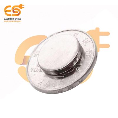 11.8mm x 2.4mm (12×2.5mm) Strong Silver Disc Shape Neodymium Magnet