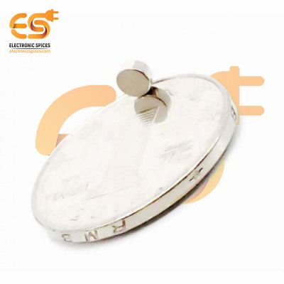 4mm x 2mm Strong Silver Disc Shape Neodymium Magnet Pack of 2