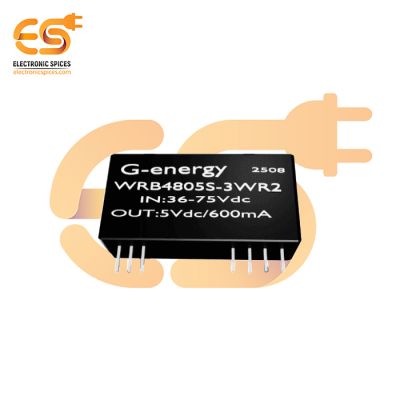 G-energy WRB4805S-3WR2 48V to 5V DC/DC 3W Converter Isolated Module