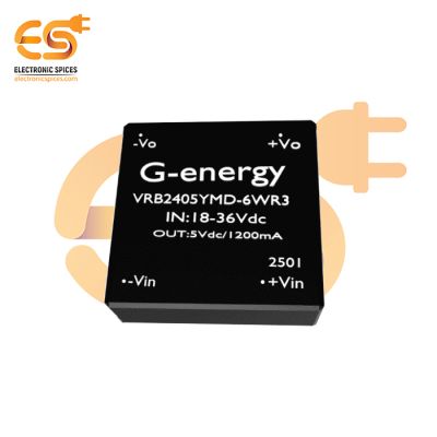G-energy VRB2405YMD-6WR3 24V to 5V DC/DC 6W Isolation Converter Module