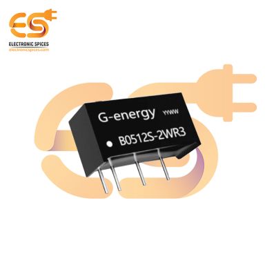 G-energy B0512S-2WR3 5V to 12V DC/DC 2W Isolated Converter Module