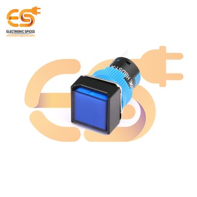 HBDS1-AF-11DZ/220V/B Plastic Body Push Button Switch with Blue Indicator