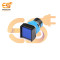 HBDS1-AF-11DZ/24V/B Plastic Body Push Button Switch with Blue Indicator
