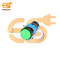 HBDS1-AY-11D/220V/G Plastic Body Round Push Button Switch with Green Indicator