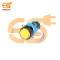 HBDS1-AY-11D/220V/Y Plastic Body Round Push Button Switch with Yellow Indicator