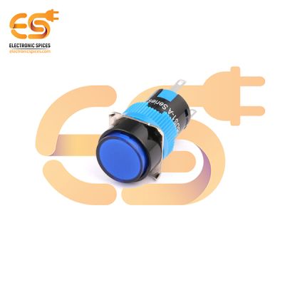 HBDS1-AY-11D/24V/B Plastic Body Round Push Button Switch with Yellow Indicator