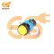 HBDS1-AY-11D/24V/Y Plastic Body Round Push Button Switch with Yellow Indicator