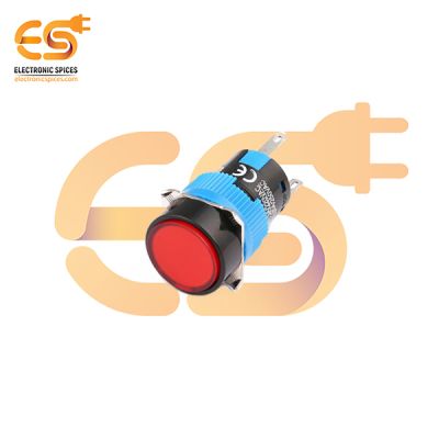 HBDS1-AY-11DZ/24V/R Plastic Body Round Push Button Switch with Red Indicator