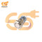 220V 16mm Push Button Switch – Flat Head | Green Ring LED | Nickel-Plated Brass | IP67