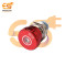 22mm Emergency Stop Switch – Flat Red Head | 1NO1NC | Red LED | Pin Terminal | IP67