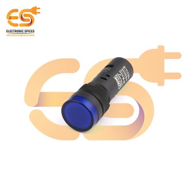 24V Blue Indicator Light | 16mm Diameter | IP40 Not Waterproof